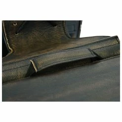 Dream Apparel Saddlebag & Accessory Brown Leather Concealed Carry Saddlebag With Flame -Luggage Mounting Components Sales 10146888 K V6