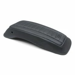 Mustang Deluxe Saddlebag Lid Cover Sky Blue Stitching