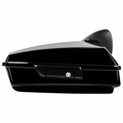 HogWorkz Vivid Black Rushmore Chopped Tour Pack With Slim Backrest And Black Hardware 9 HogWorkz Vivid Black Rushmore Chopped Tour Pack With Slim Backrest And Black Hardware -Luggage Mounting Components Sales 130 4094 C V1