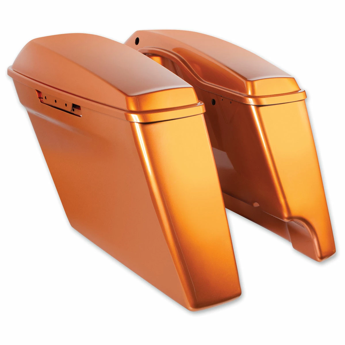 HogWorkz 2-Into-1 Extended 4" Stretched Saddlebags Amber Whiskey 3 HogWorkz 2-Into-1 Extended 4" Stretched Saddlebags Amber Whiskey - Image 2