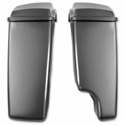 HogWorkz 2-Into-1 Extended 4" Stretched Saddlebags Charcoal Pearl 9 HogWorkz 2-Into-1 Extended 4" Stretched Saddlebags Charcoal Pearl -Luggage Mounting Components Sales 166 6718 C V1
