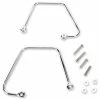 Cobra Chromed Saddlebag Supports -Luggage Mounting Components Sales 166 7425 A V1