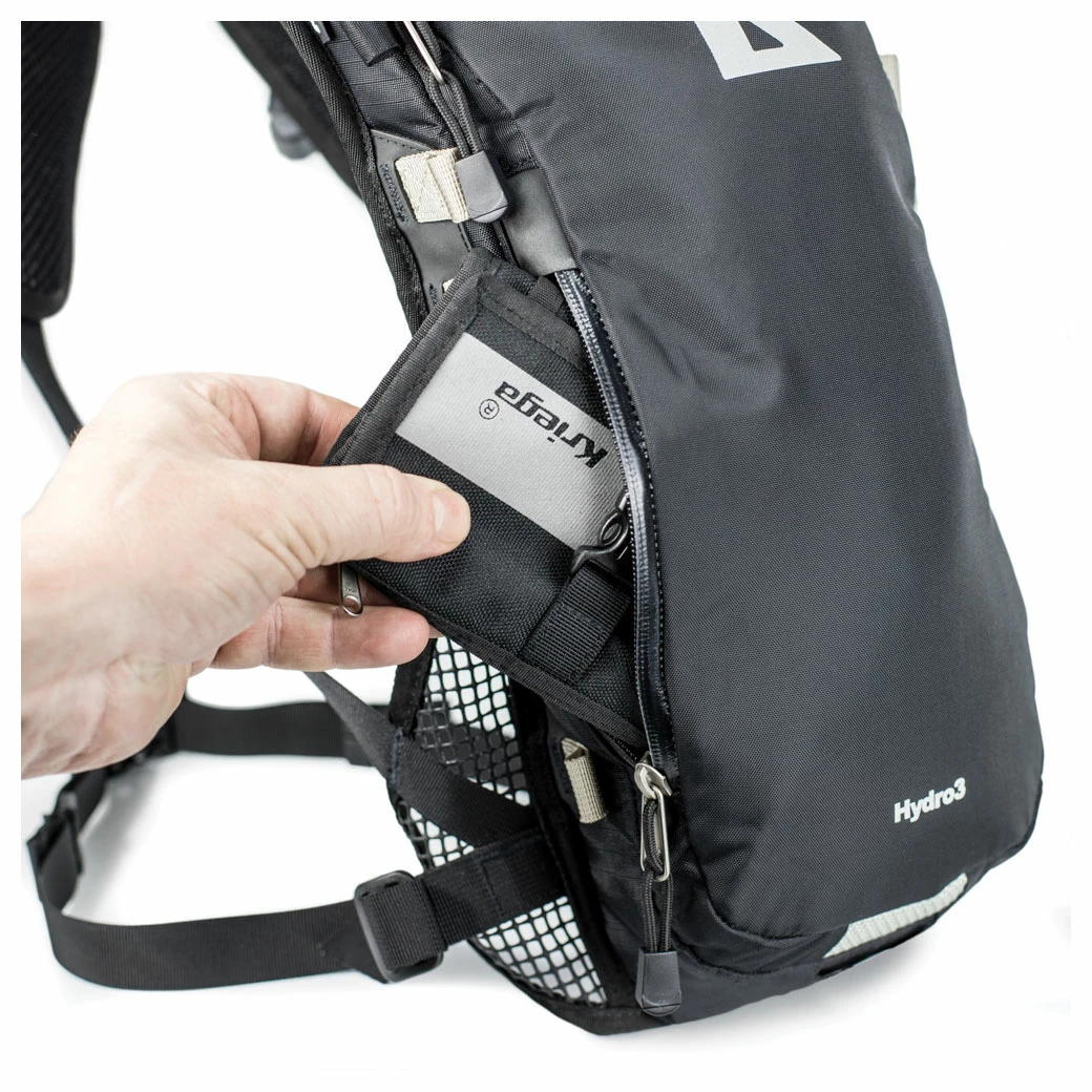 Kriega Hydro 3 Hydration Backpack Black 8 Kriega Hydro 3 Hydration Backpack Black - Image 6