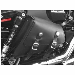 Leatherworks Inc. Leatherworks, Inc. Black Throwover Saddlebags -Luggage Mounting Components Sales 207 314 D V3