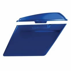 HogWorkz 4" Superior Blue Stretched Saddlebag -Luggage Mounting Components Sales 220 0955 C V4