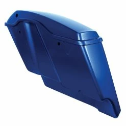 HogWorkz 4" Superior Blue Stretched Saddlebag -Luggage Mounting Components Sales 220 0955 D V4