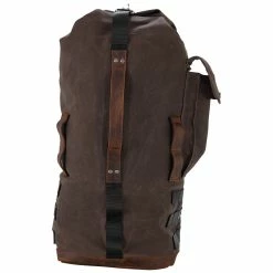 Burly Brand Voyager Dark Oak Sissy Bar Backpack 8 Burly Brand Voyager Dark Oak Sissy Bar Backpack -Luggage Mounting Components Sales 360 2810 C V7