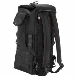 Burly Brand Voyager Black Sissy Bar Backpack