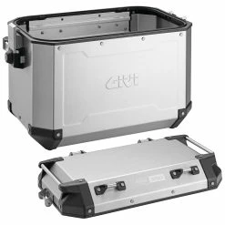 Givi Outback 48 Liter Silver Right Side Case -Luggage Mounting Components Sales 360 3036 C V1