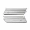 Arlen Ness 10-Gauge Saddlebag Chrome Latch Covers -Luggage Mounting Components Sales 550 2182 A V3