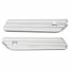 Arlen Ness 10-Gauge Saddlebag Chrome Latch Covers