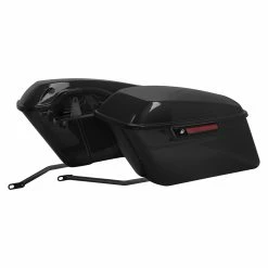 HogWorkz Standard Saddlebag Conversion Kit With Black Brackets