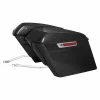 HogWorkz Stretched Saddlebag Conversion Kit With Chrome Brackets -Luggage Mounting Components Sales 630 3418 A V3