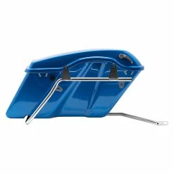 HogWorkz Standard Saddlebag Conversion Kit With Chrome Brackets -Luggage Mounting Components Sales 630 3420 C V3