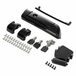 HogWorkz Black Tour Pack Hinges And Latch Kit
