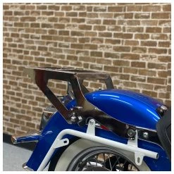 HogWorkz Chrome Two-Up Tour Pack Mount -Luggage Mounting Components Sales 630 3559 D V3