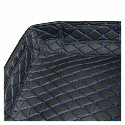 HogWorkz Chopped Tour Pack Liner Black With Blue Stitching -Luggage Mounting Components Sales 630 3575 D V9