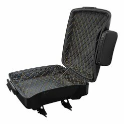 HogWorkz Chopped Tour Pack Liner Black With Gold Stitching 8 HogWorkz Chopped Tour Pack Liner Black With Gold Stitching -Luggage Mounting Components Sales 630 3576 C V12