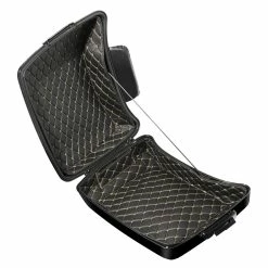 HogWorkz Chopped Tour Pack Liner Black With Cream Stitching