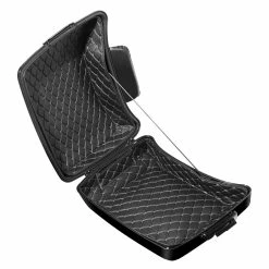 HogWorkz Chopped Tour Pack Liner Black With Silver Stitching