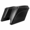 HogWorkz 4″ Unfinished Extended Saddlebags With Dual Cut Out -Luggage Mounting Components Sales 753 307 A V1