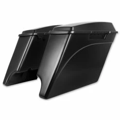 HogWorkz 4″ Unfinished Extended Saddlebags With Dual Cut Out