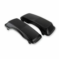 HogWorkz Saddlebag Speaker Lids Vivid Black