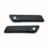 Kuryakyn Tri-Line Black Saddlebag Hinge Covers -Luggage Mounting Components Sales 754 386 A V1
