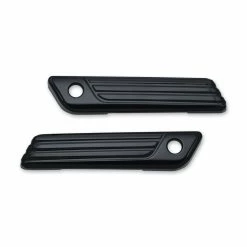 Kuryakyn Tri-Line Black Saddlebag Hinge Covers