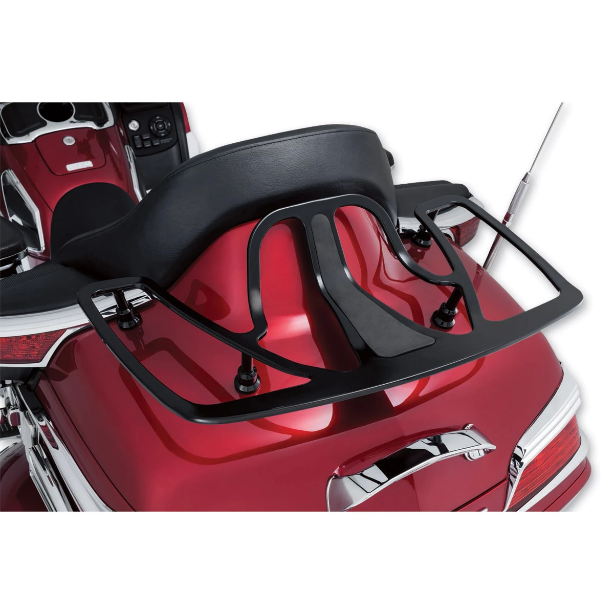 Kuryakyn Black Luggage Rack 3 Kuryakyn Black Luggage Rack