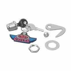V-Twin Manufacturing Lock And Hook Kit For Fiberglass Saddlebags
