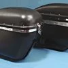 V-Twin Manufacturing Replica 'Bubble' Saddlebag Set -Luggage Mounting Components Sales 830 551 A V1