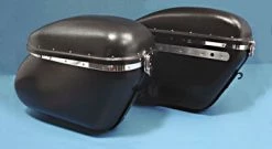 V-Twin Manufacturing Replica 'Bubble' Saddlebag Set