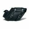 Leatherworks Inc. Leatherworks, Inc. Wide Angle Box Top Saddlebags With Rear Pockets -Luggage Mounting Components Sales 831 352 A V1