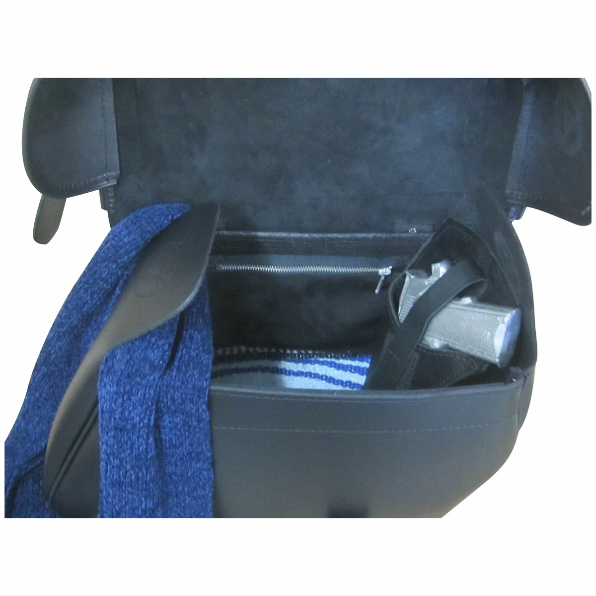 Leatherworks Inc. Leatherworks, Inc. Wide Angle Box Top Saddlebags 6 Leatherworks Inc. Leatherworks, Inc. Wide Angle Box Top Saddlebags - Image 4