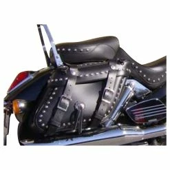 Leatherworks Inc. Leatherworks, Inc. Wide Angle Box Top Studded Saddlebags -Luggage Mounting Components Sales 831 358 D V3