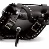 Leatherworks Inc. Leatherworks, Inc. Angle Split Lid Studded Saddlebags -Luggage Mounting Components Sales 831 377 A V1