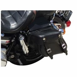 Leatherworks Inc. Leatherworks, Inc. Slanted Saddlebags -Luggage Mounting Components Sales 831 382 D V3
