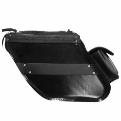 Leatherworks Inc. Leatherworks, Inc. Wide Angled Studded And Locked Saddlebags With Rear Pocket -Luggage Mounting Components Sales 831 425 C V3