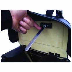 Leatherworks Inc. Leatherworks, Inc. Wide Angled Studded And Locked Saddlebags With Rear Pocket -Luggage Mounting Components Sales 831 425 D V3