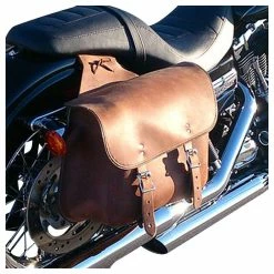 Leatherworks Inc. Leatherworks, Inc. Distressed Brown Throwover Saddlebags -Luggage Mounting Components Sales 831 785 D V3
