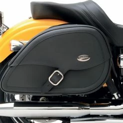 Saddlemen Drifter Teardrop Saddlebags With Shock Cutaway