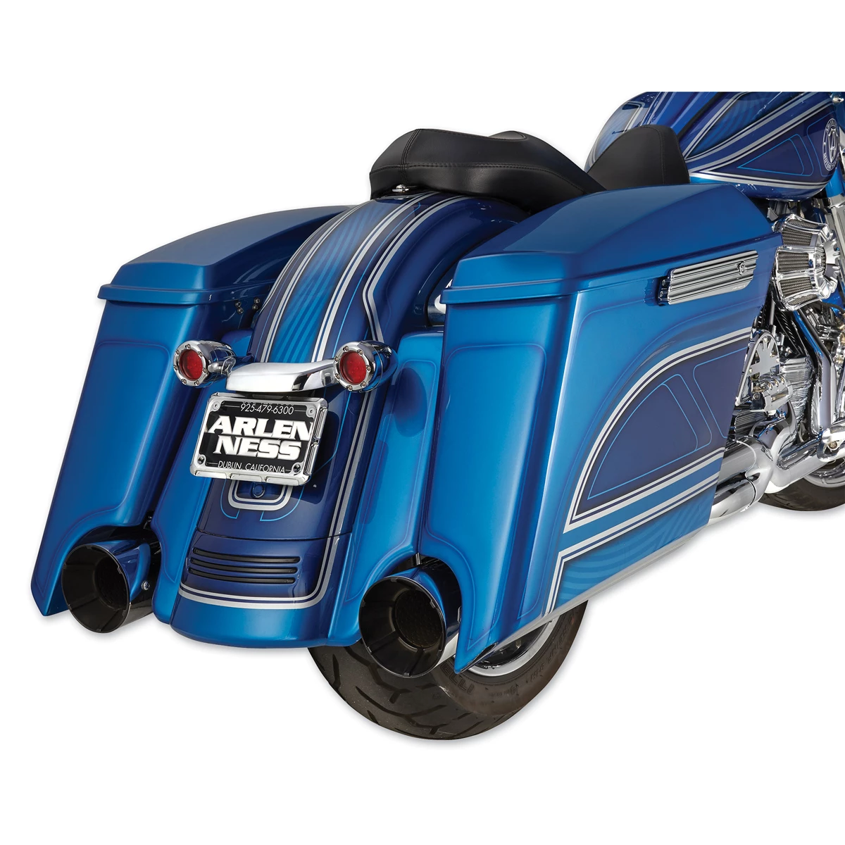 Arlen Ness Angled Saddlebag Right Side 4 Arlen Ness Angled Saddlebag Right Side - Image 2