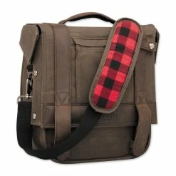 Burly Brand Voyager Waxed Canvas Single Saddlebag -Luggage Mounting Components Sales 900 992 E V1