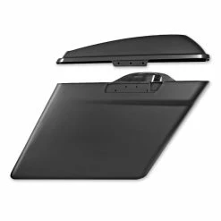 HogWorkz 4″ Unfinished Extended Saddlebags With Dual Cut Out -Luggage Mounting Components Sales 903 731 C V1