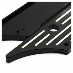 HogWorkz Black Staight Edge Saddlebag Latches -Luggage Mounting Components Sales 903 746 C V4