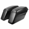 HogWorkz Denim Black OEM Replacement Saddlebags With Lids -Luggage Mounting Components Sales 903 844 A V1