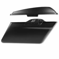 HogWorkz Denim Black OEM Replacement Saddlebags With Lids -Luggage Mounting Components Sales 903 844 C V1
