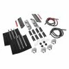 HogWorkz Saddlebag Hardware Kit With Black Latch -Luggage Mounting Components Sales 903 895 A V1