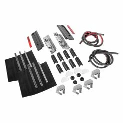 HogWorkz Saddlebag Hardware Kit With Black Latch